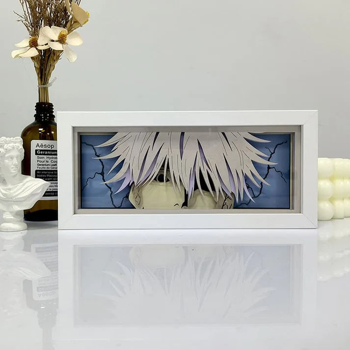 Lampe LED Manga Gojo Six Eyes - Jujutsu Kaisen Télécommande RGB