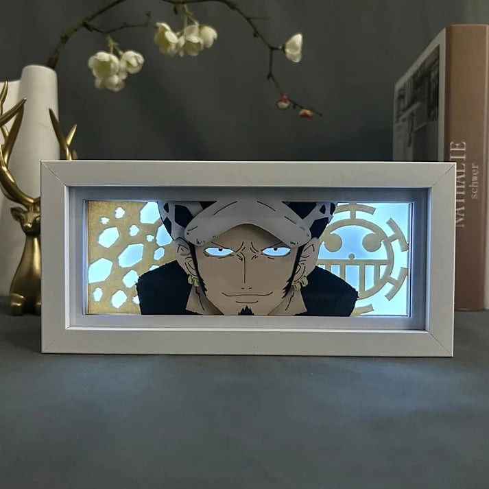 Lampe LED Manga Trafalgar Law - One Piece Télécommande RGB