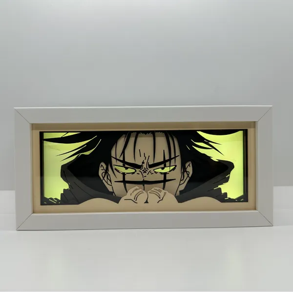 Lampe LED Manga Choso - Jujutsu Kaisen Télécommande RGB