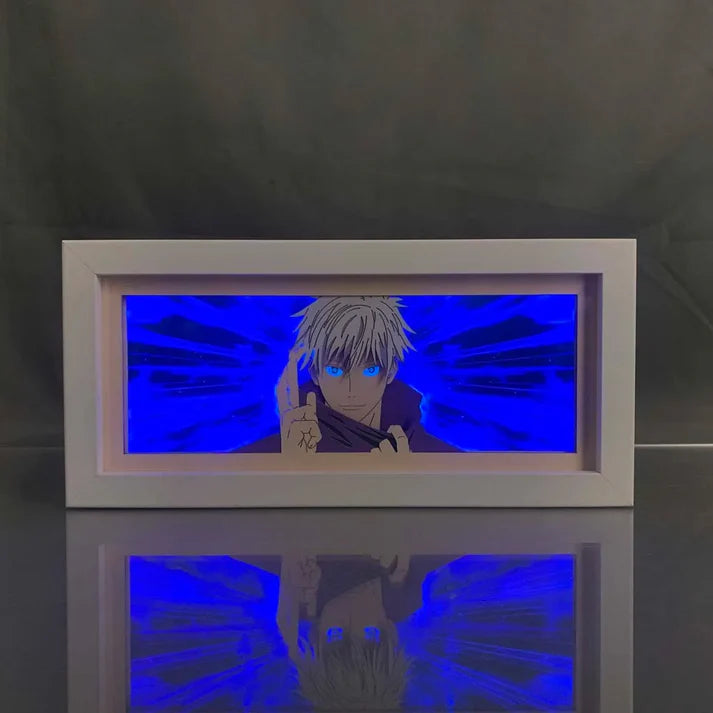 Lampe LED Manga Gojo Hollow Purple - Jujutsu Kaisen Télécommande RGB
