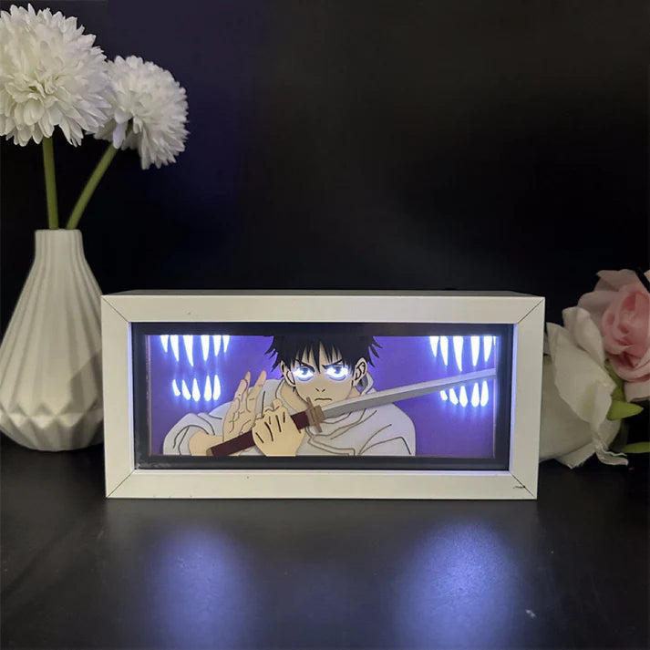 Lampe LED Manga Yuta Rika - Jujutsu Kaisen Télécommande RGB