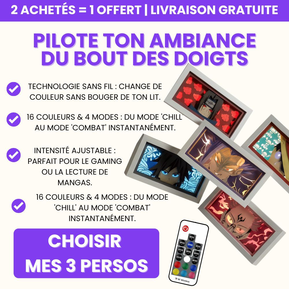 Veilleuse LED Gohan Beast - Lampe de Chevet Dragon Ball Super Hero