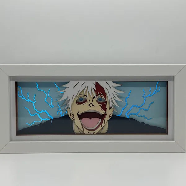 Lampe LED Manga Gojo Domain Expansion - Jujutsu Kaisen Télécommande RGB