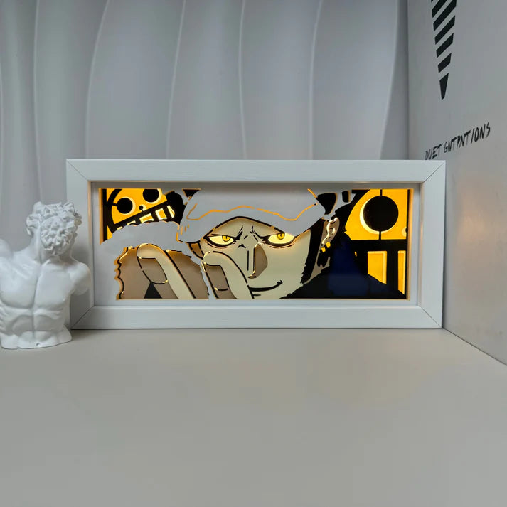 Lampe LED Manga Trafalgar Law Room - One Piece Télécommande RGB