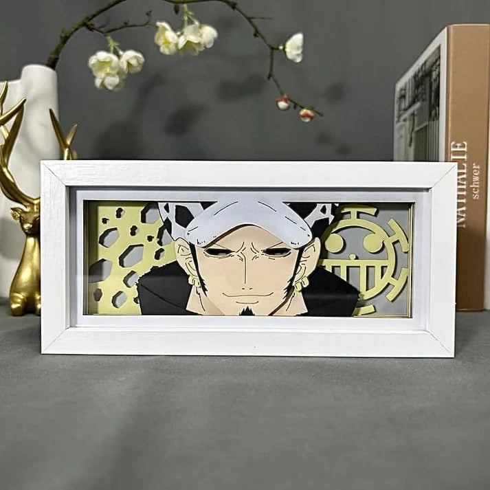 Lampe LED Manga Trafalgar Law - One Piece Télécommande RGB