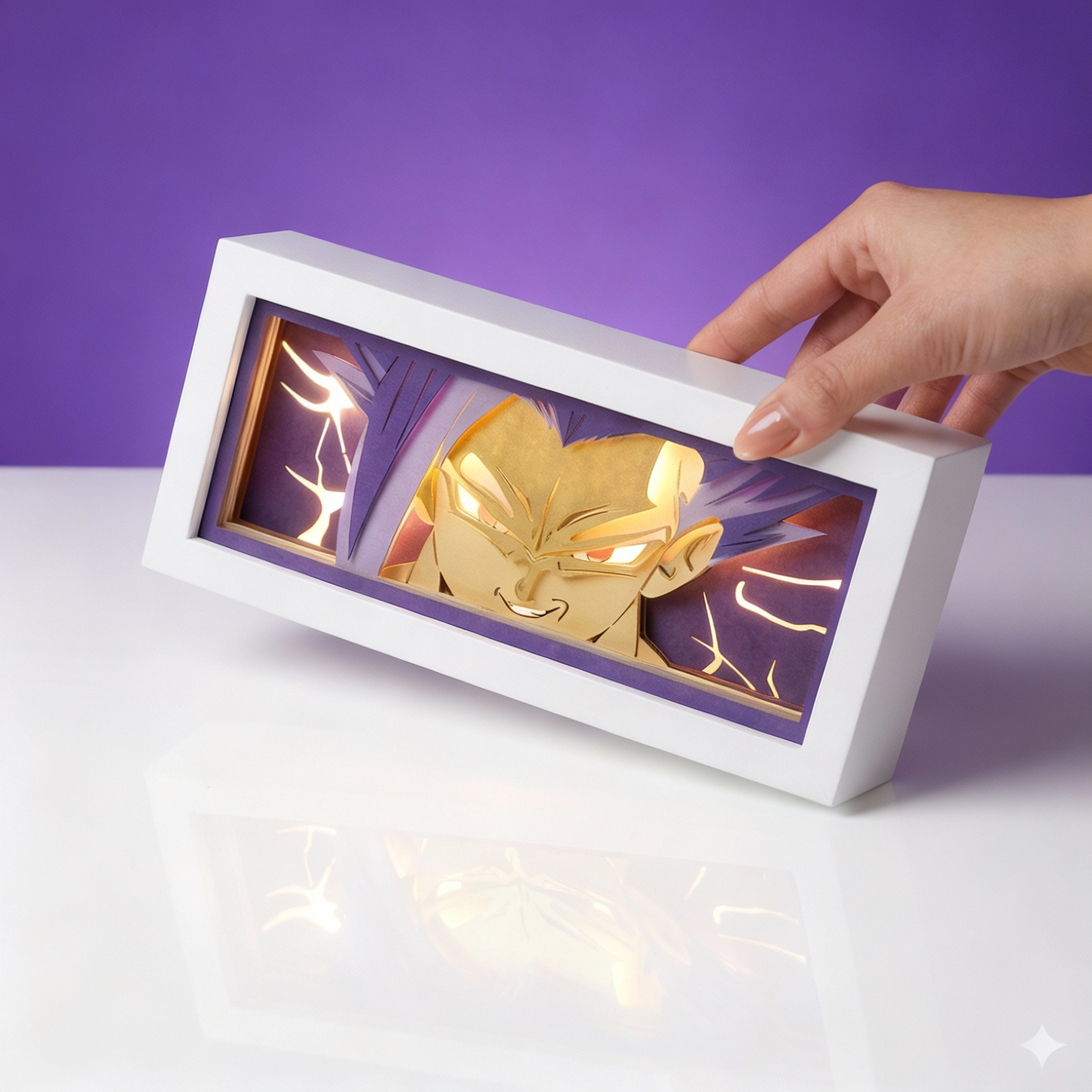 Lampe LED Manga Gohan Beast - Dragon Ball Télécommande RGB