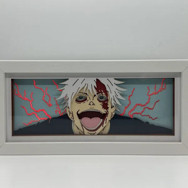 Lampe LED Manga Gojo Domain Expansion - Jujutsu Kaisen Télécommande RGB