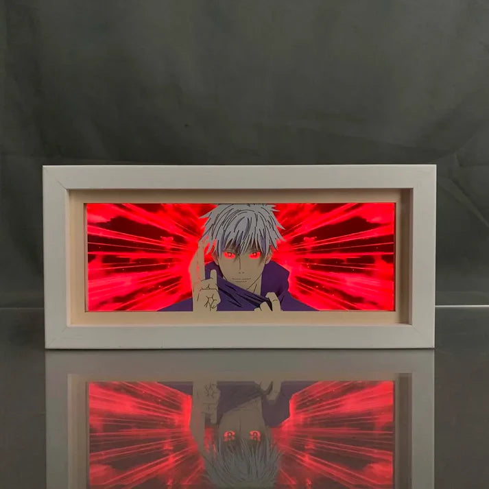 Lampe LED Manga Gojo Hollow Purple - Jujutsu Kaisen Télécommande RGB